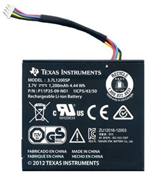 Texas Instruments kymmenen ladattava akku langalla